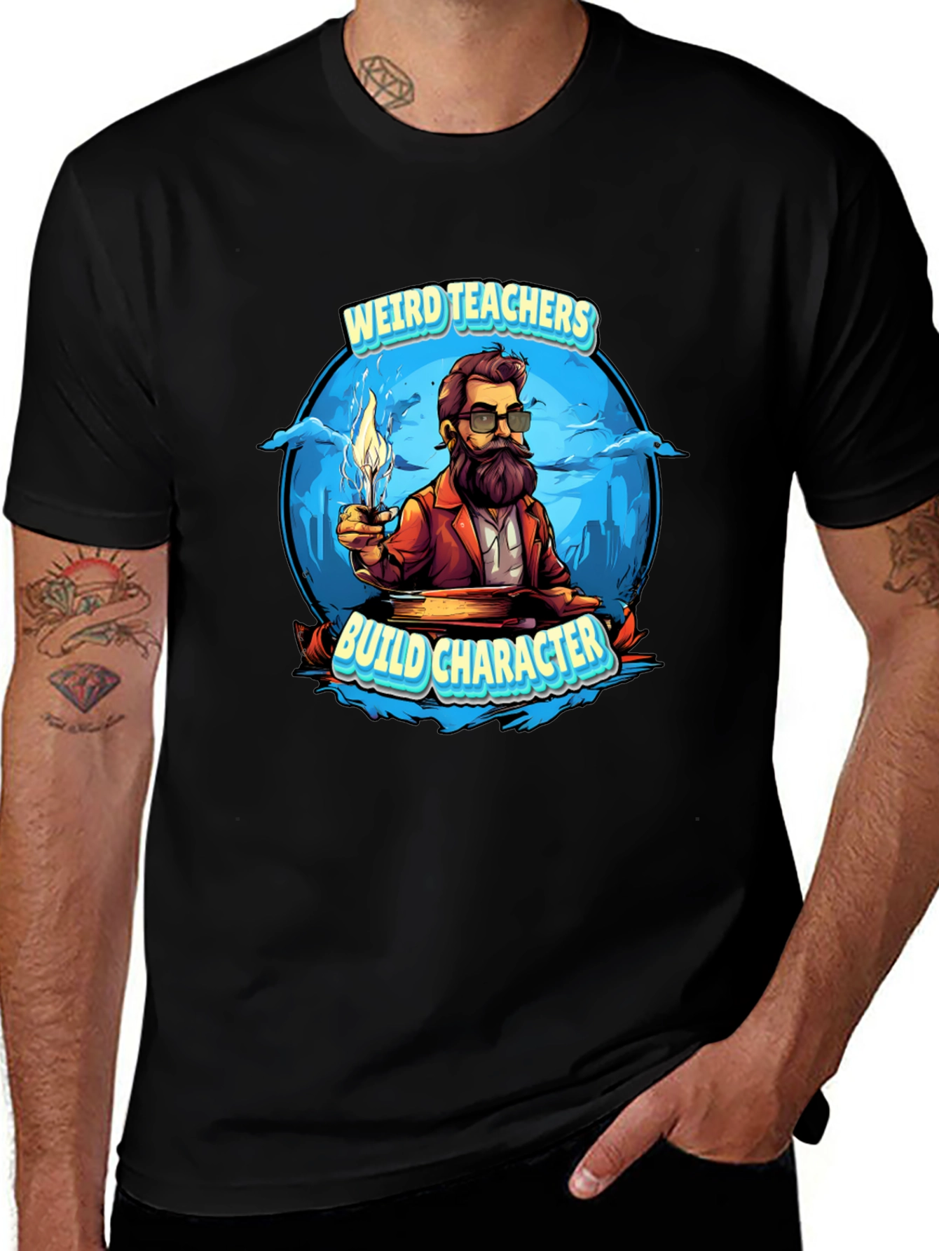 Weird Teachers Build Character T-Shirt