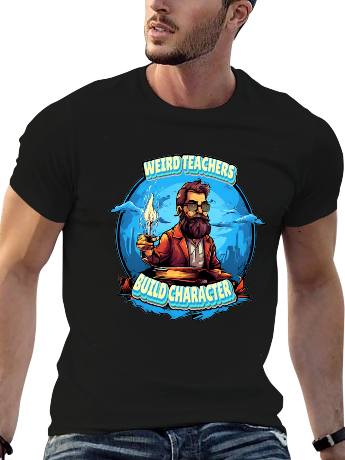 Weird Teachers Build Character T-Shirt