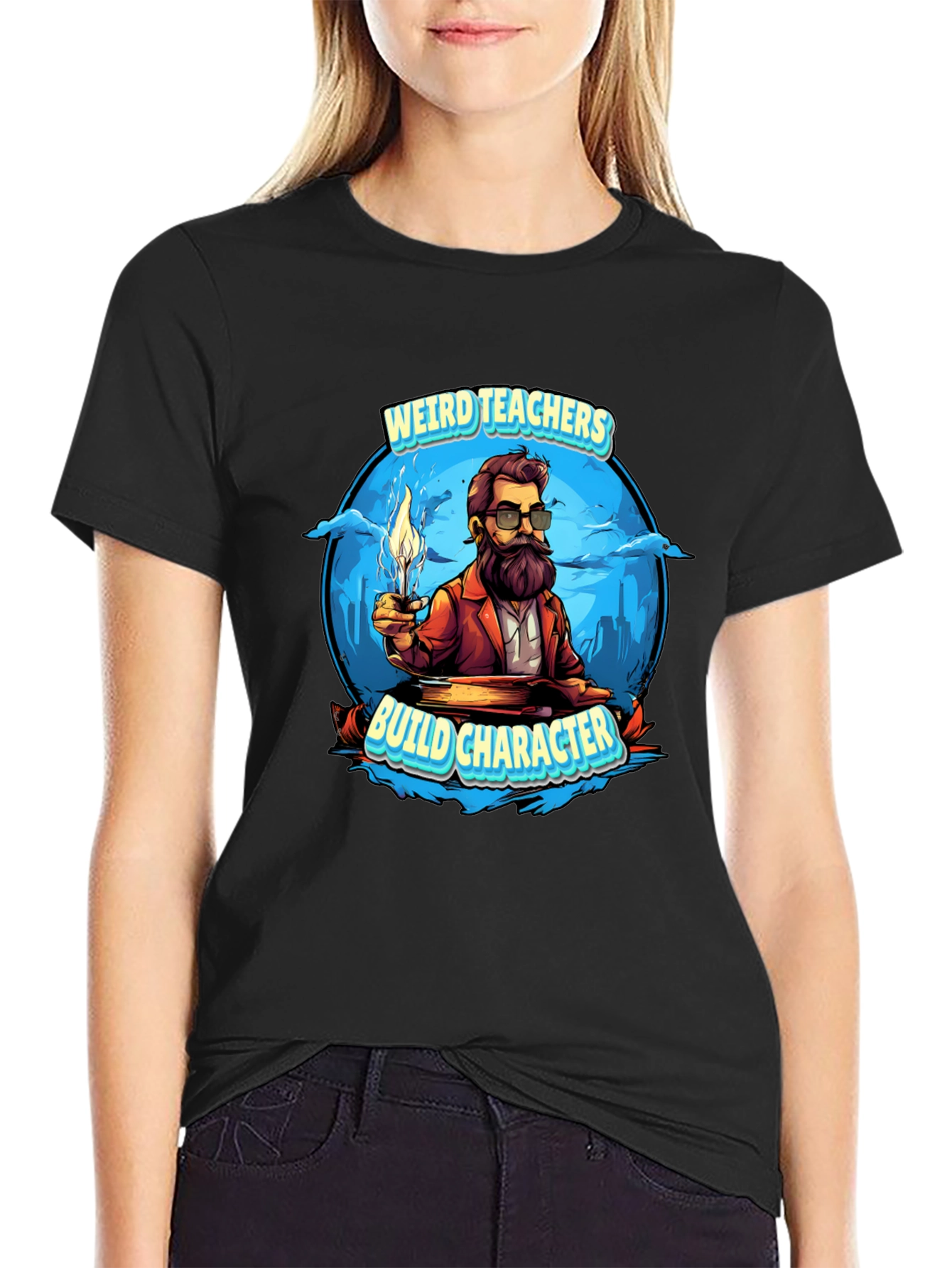 Weird Teachers Build Character T-Shirt
