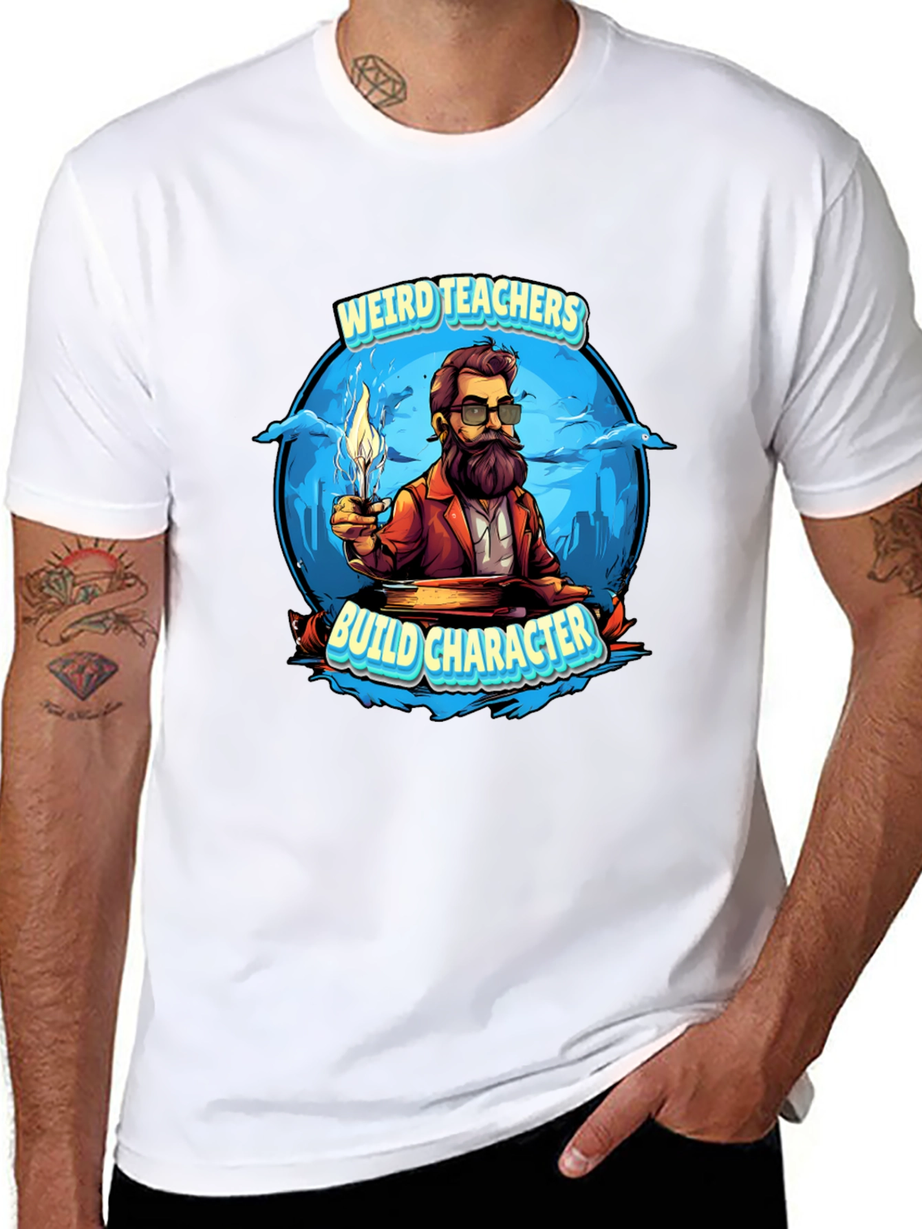 Weird Teachers Build Character T-Shirt