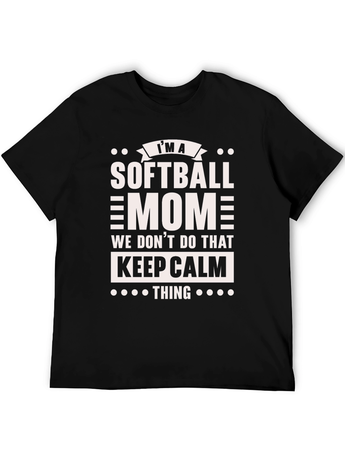 Softball Mom Graphic T-Shirt
