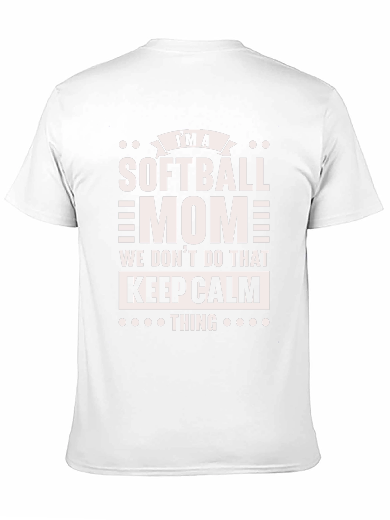 Softball Mom Graphic T-Shirt