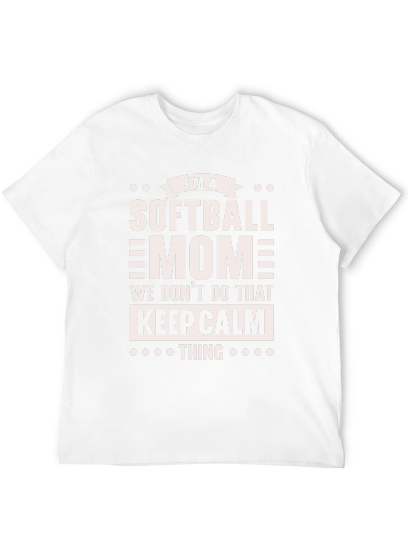 Softball Mom Graphic T-Shirt