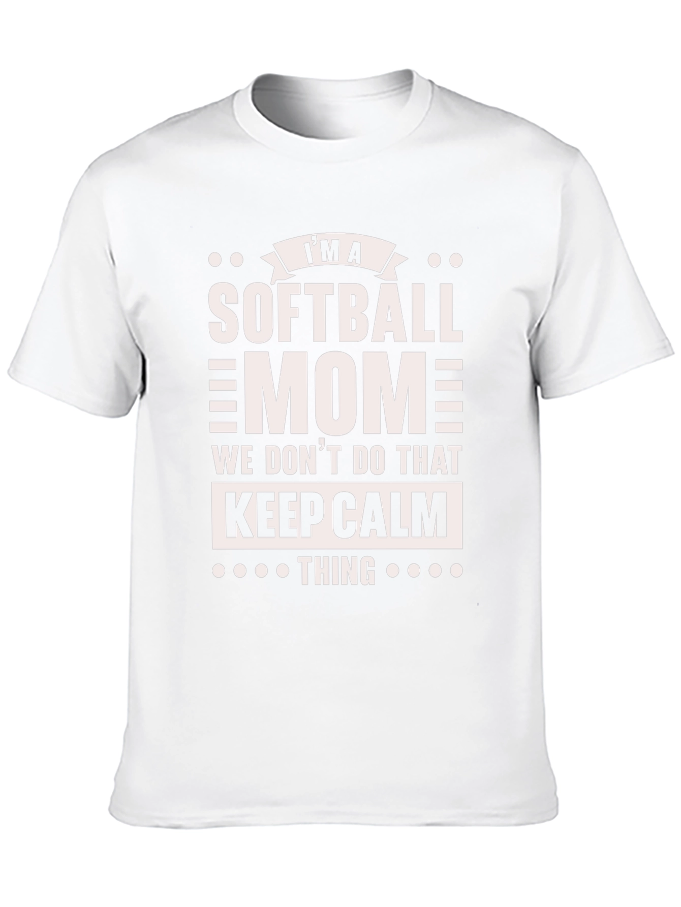 Softball Mom Graphic T-Shirt