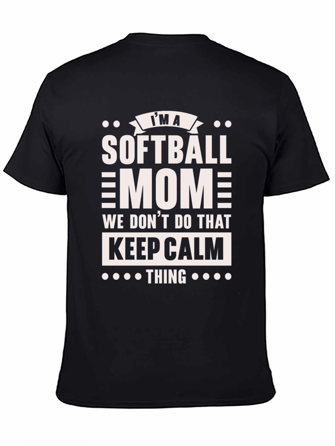 Softball Mom Graphic T-Shirt