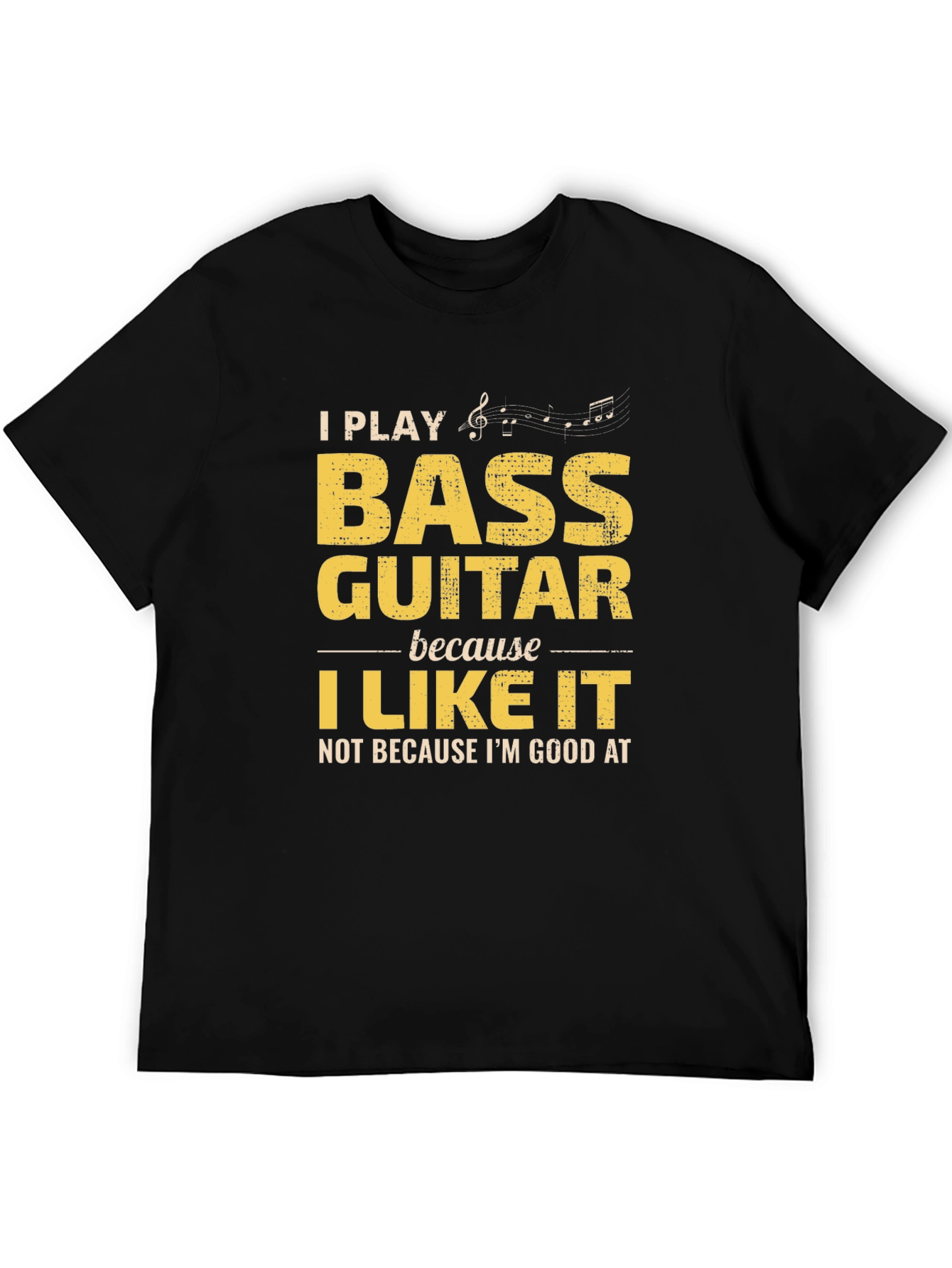 Bass Guitar Player Graphic T-Shirt