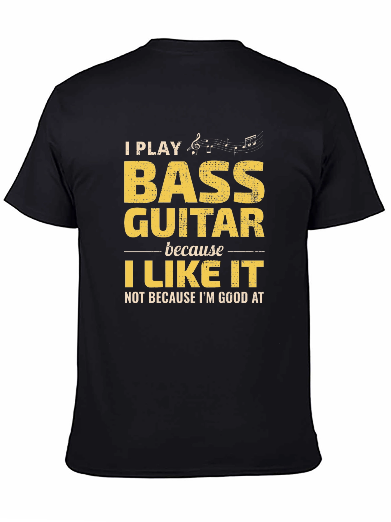 Bass Guitar Player Graphic T-Shirt