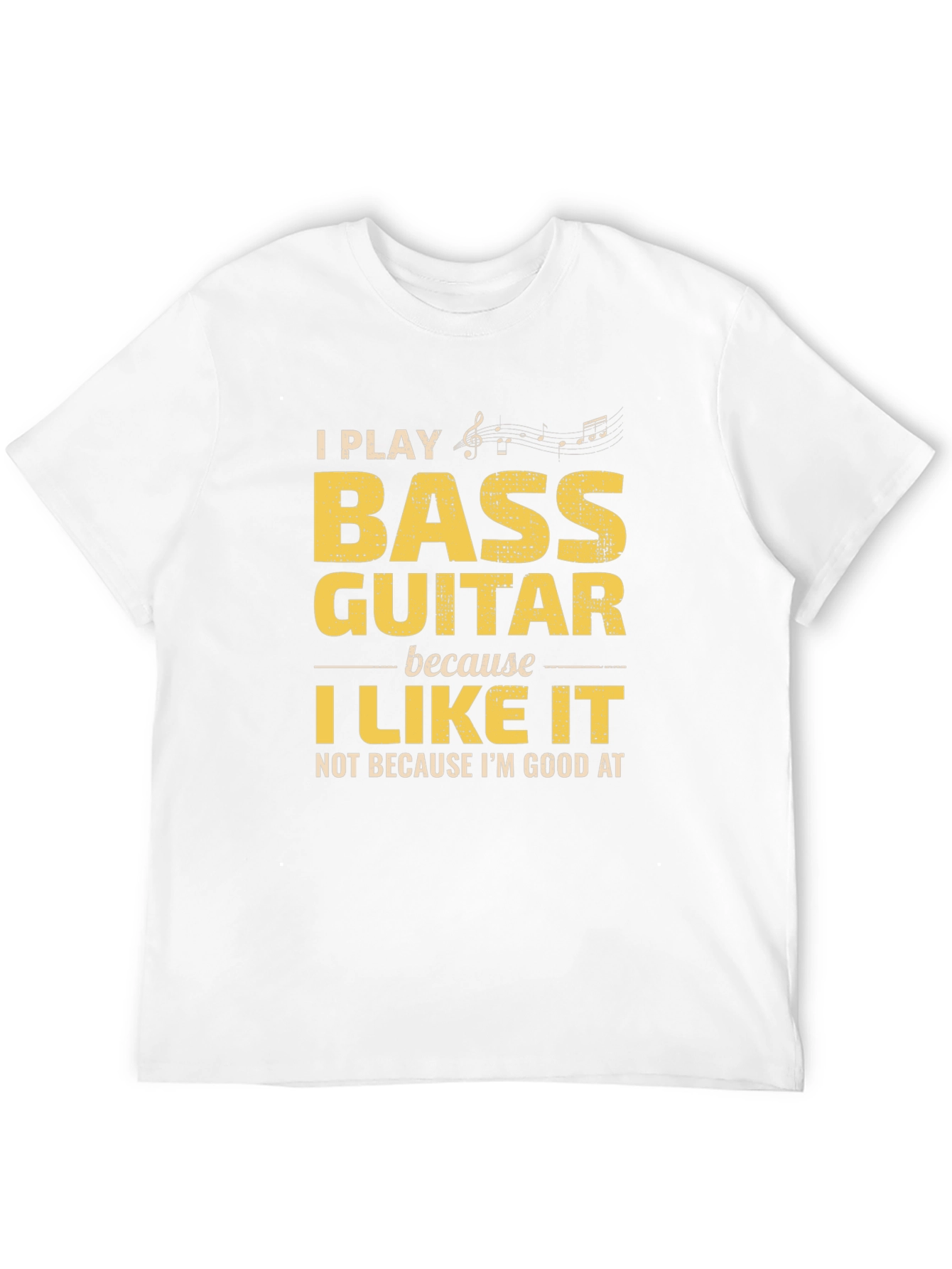 Bass Guitar Player Graphic T-Shirt
