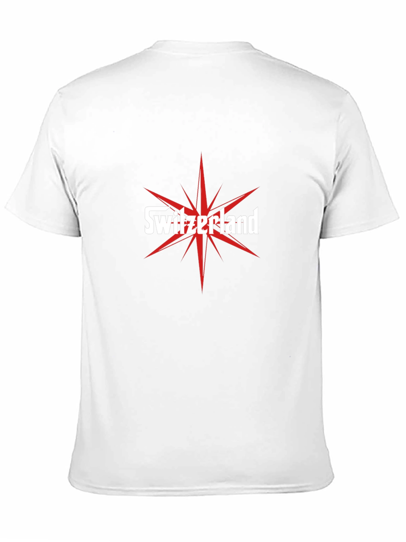 Switzerland Graphic Black T-Shirt