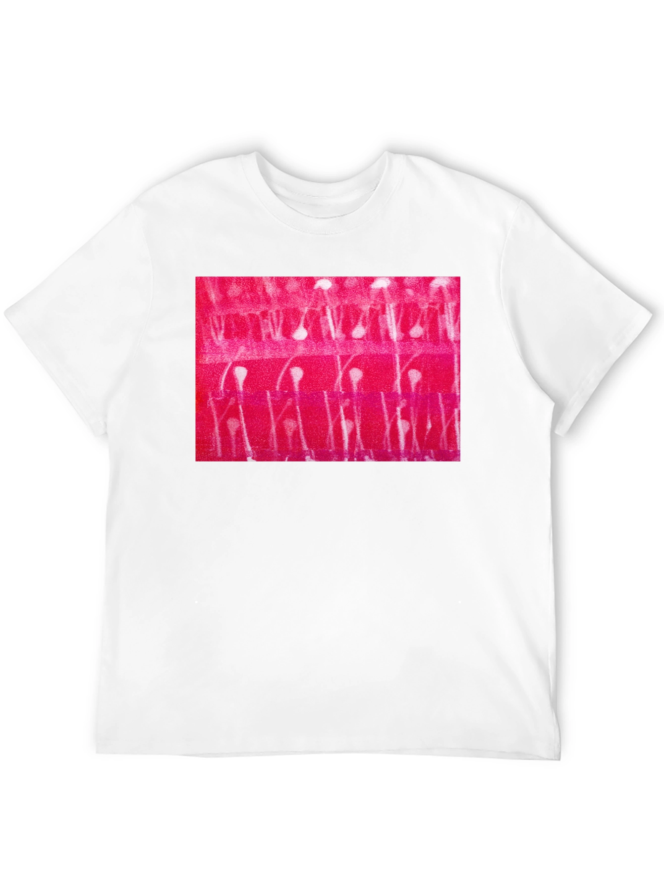 Abstract Patterned Black T-Shirt