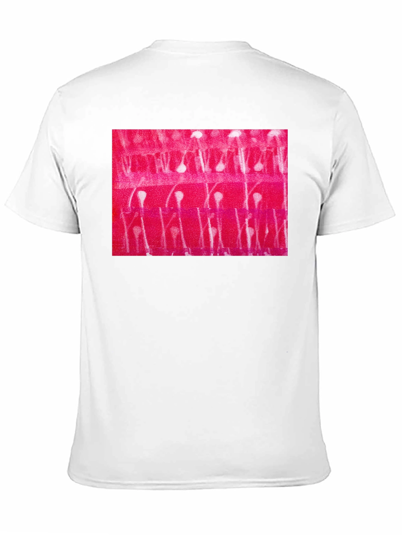 Abstract Patterned Black T-Shirt