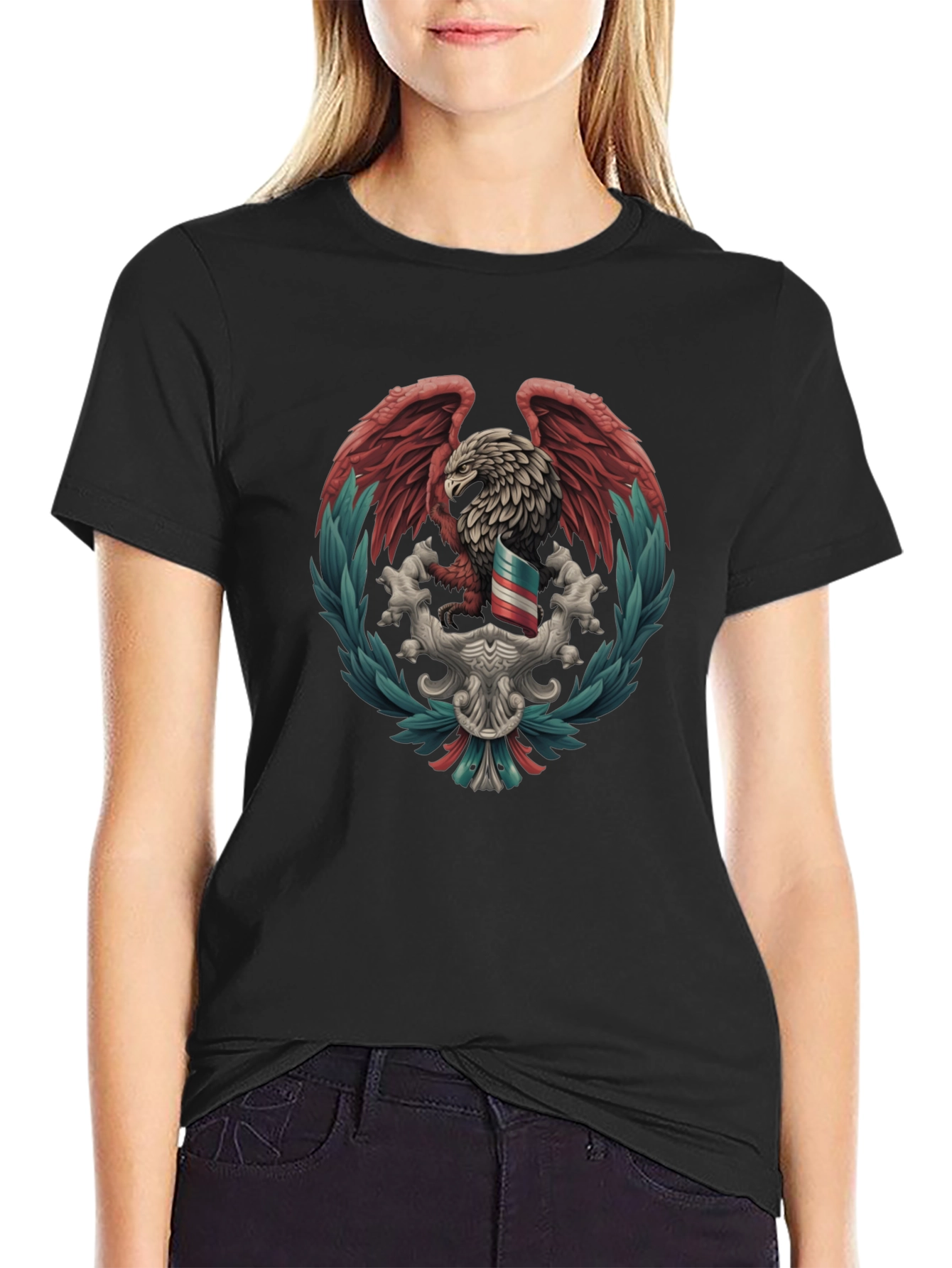 Mexican Eagle Crest T-Shirt
