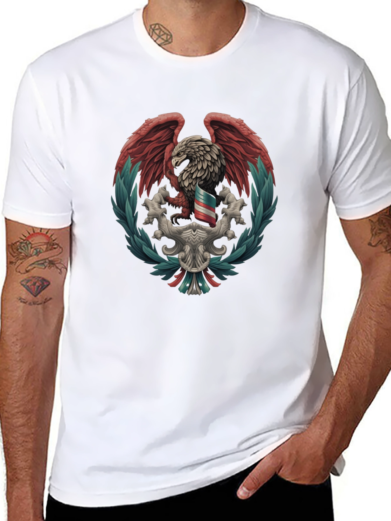 Mexican Eagle Crest T-Shirt