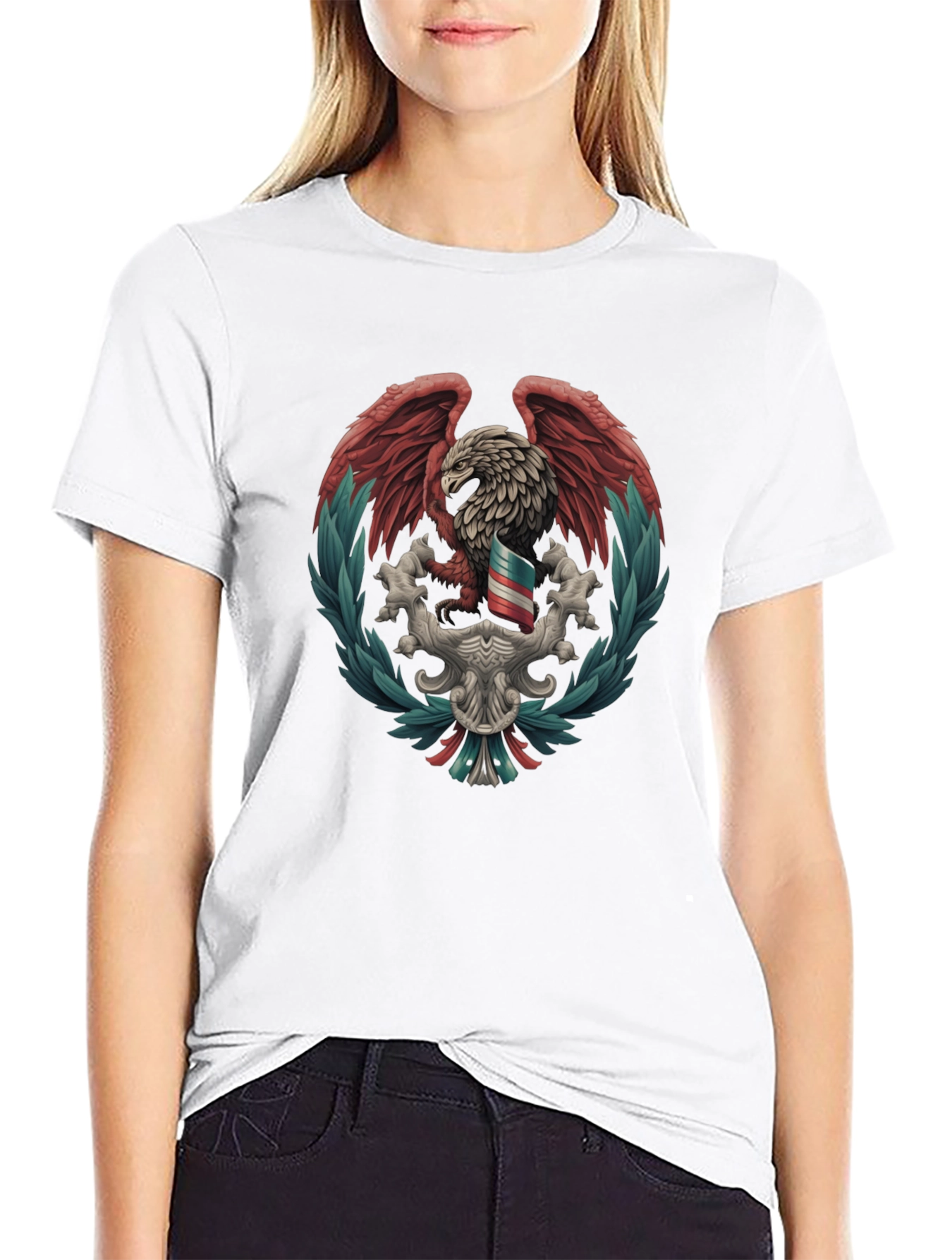 Mexican Eagle Crest T-Shirt
