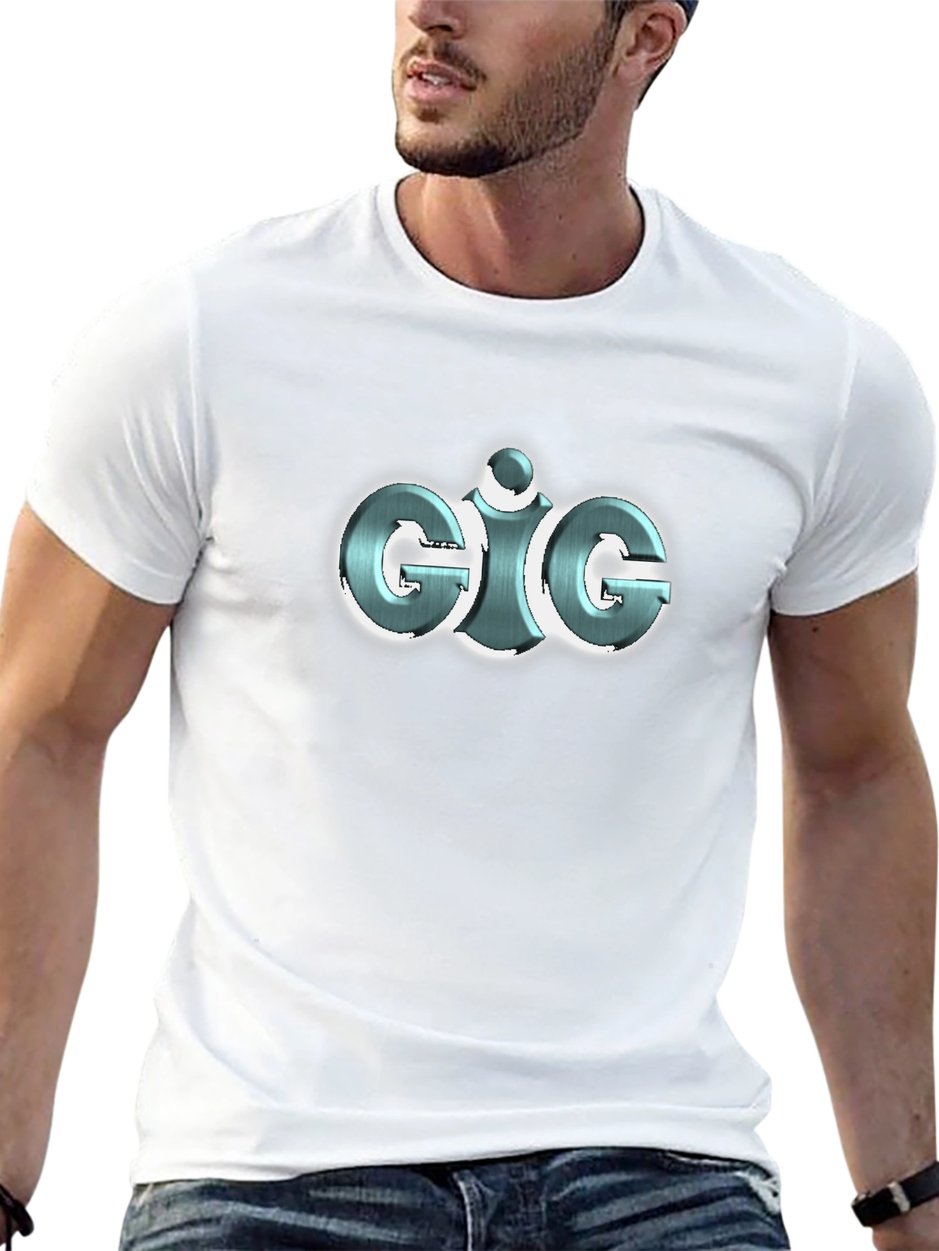 GIG Logo Graphic T-Shirt - Cool Casual Tee