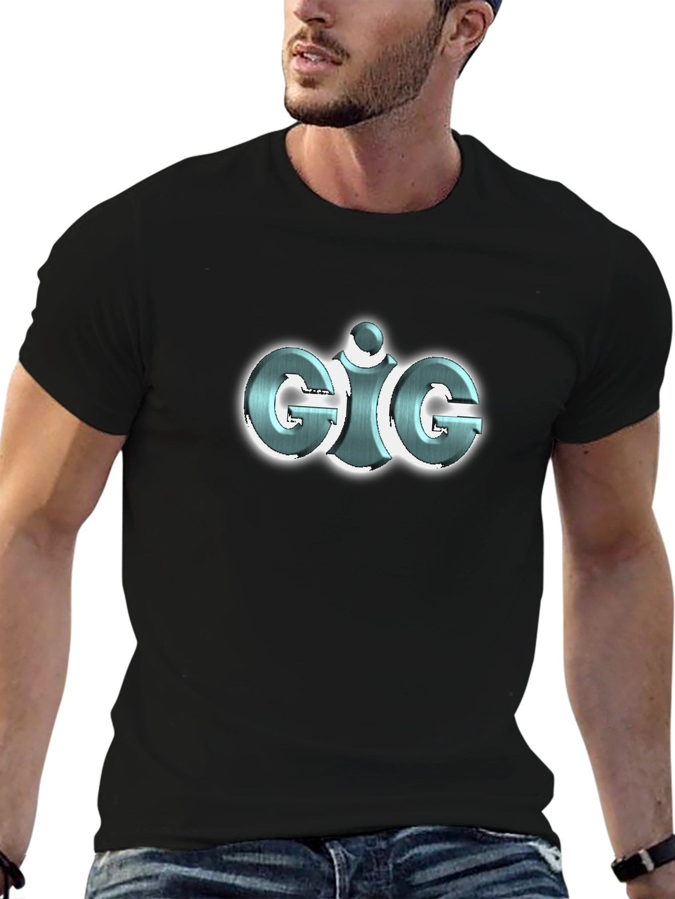 GIG Logo Graphic T-Shirt - Cool Casual Tee
