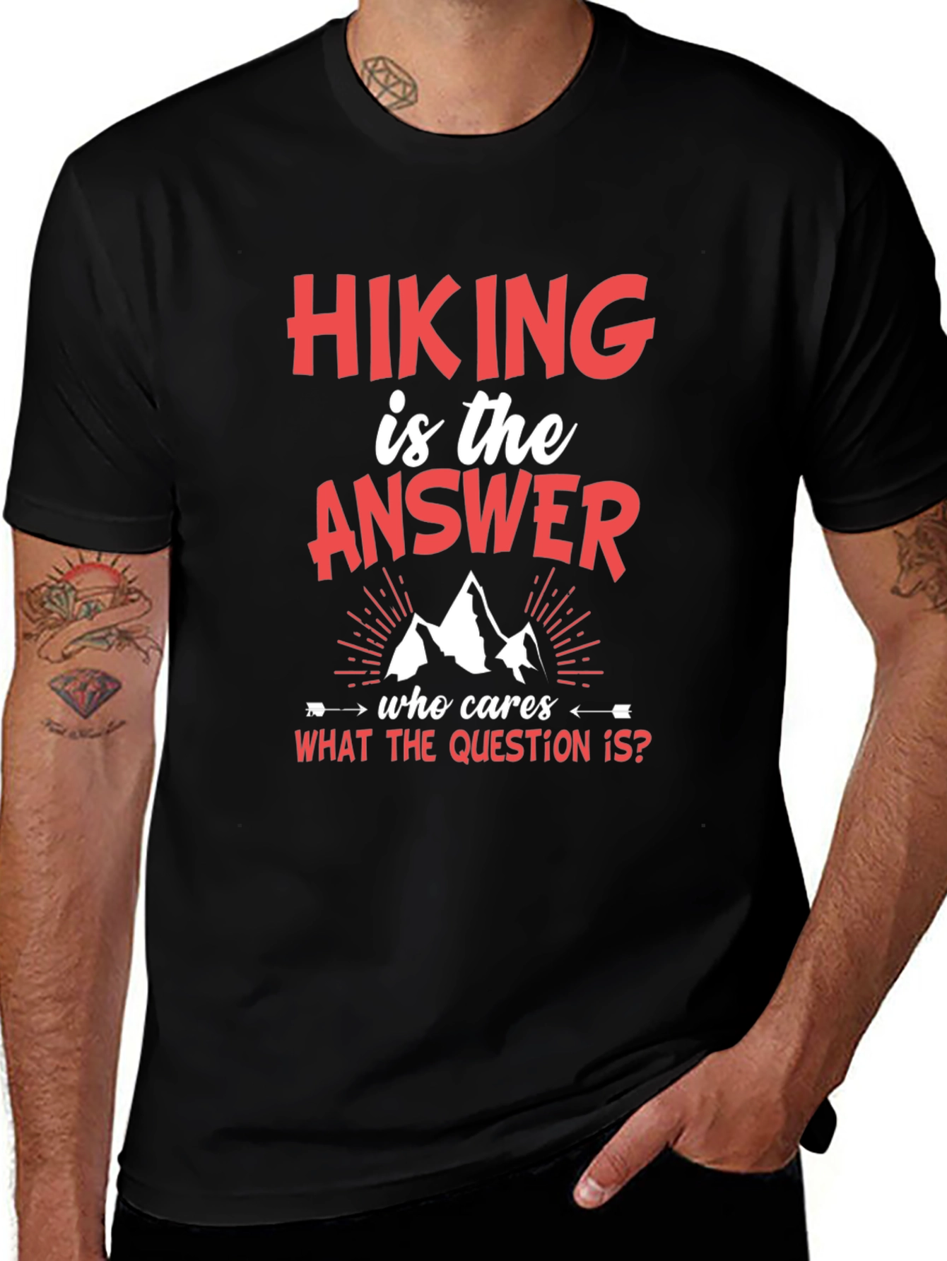 Hiking Is The Answer T-Shirt