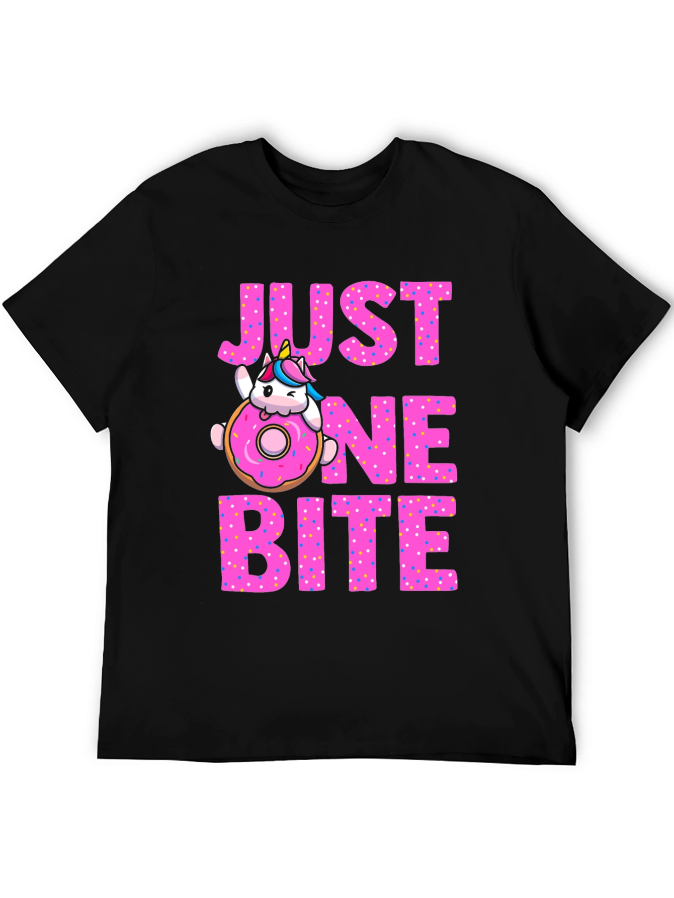 Just One Bite Unicorn Donut T-Shirt