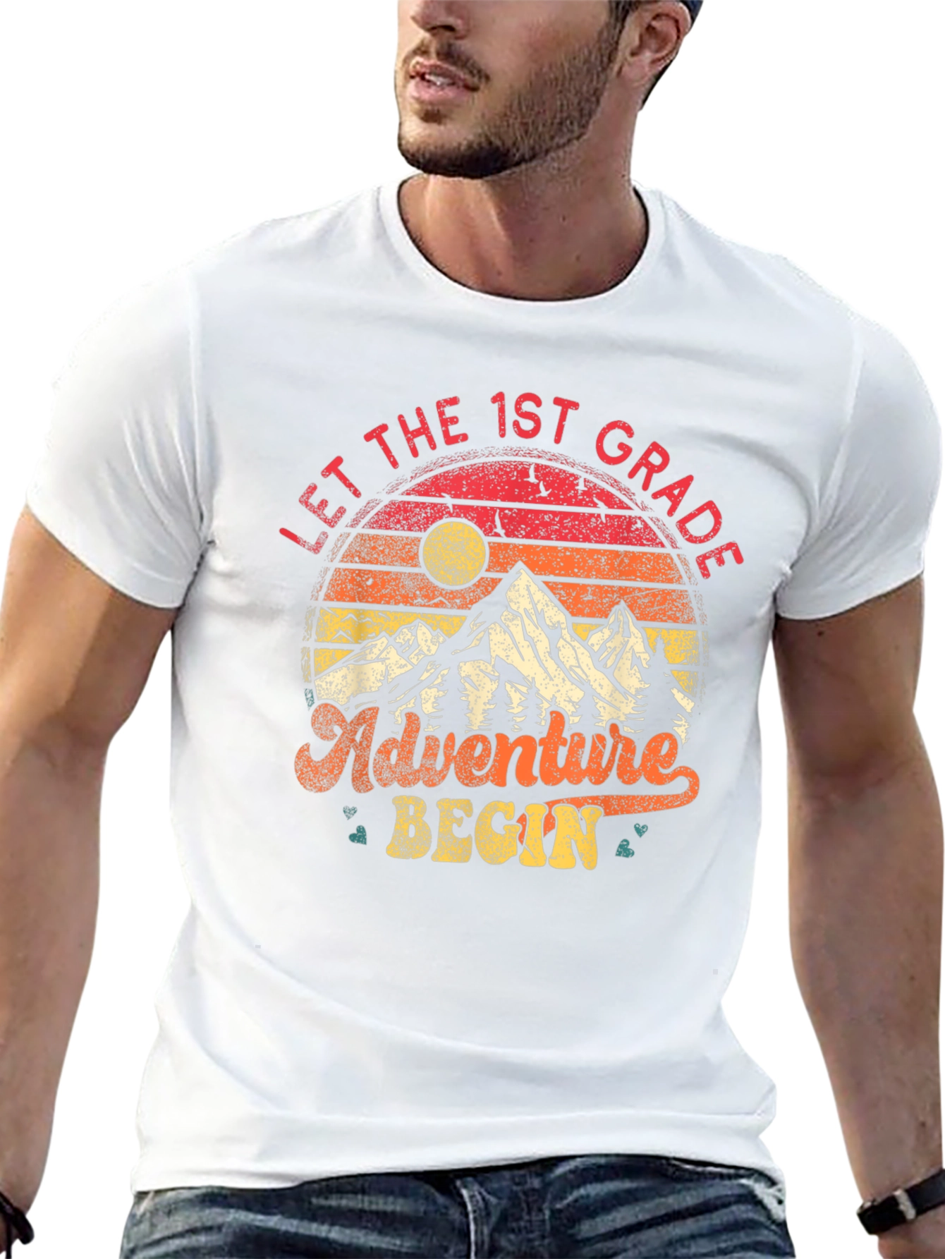 Let The 1st Grade Adventure Begin Graphic Tee