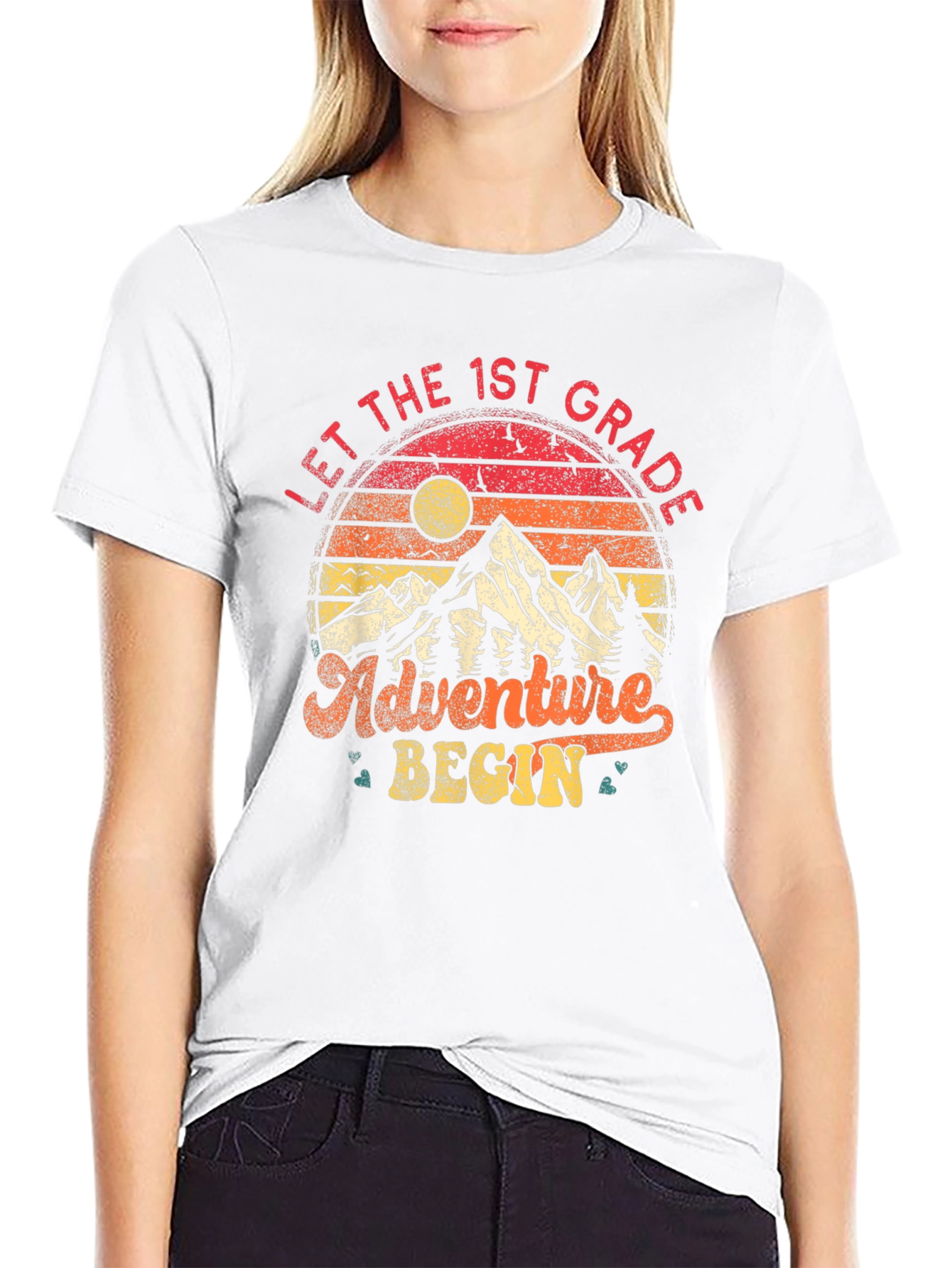 Let The 1st Grade Adventure Begin Graphic Tee