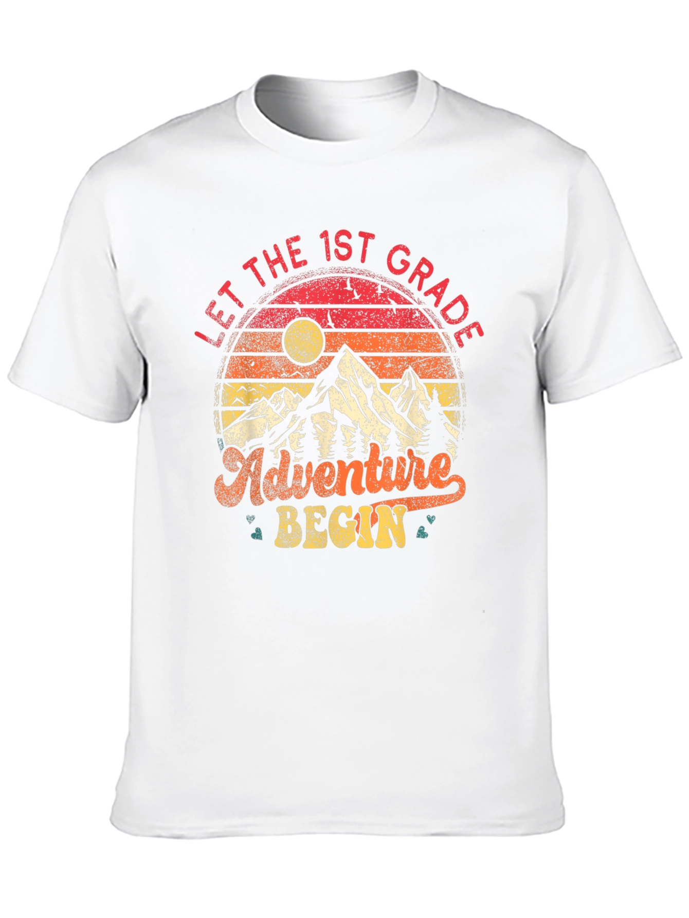 Let The 1st Grade Adventure Begin Graphic Tee