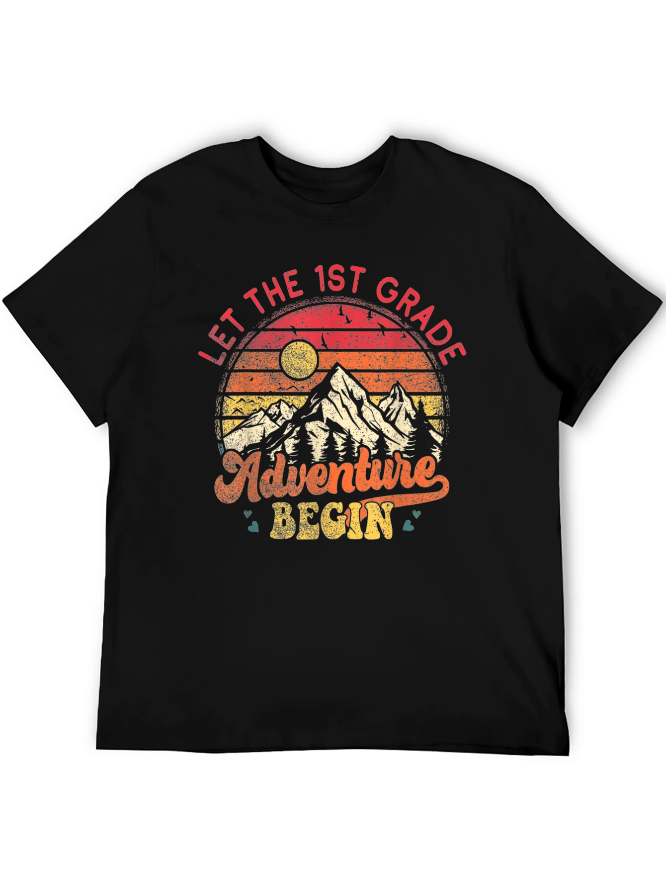 Let The 1st Grade Adventure Begin Graphic Tee
