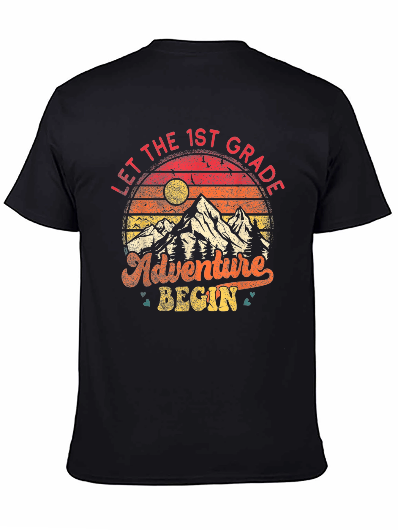 Let The 1st Grade Adventure Begin Graphic Tee
