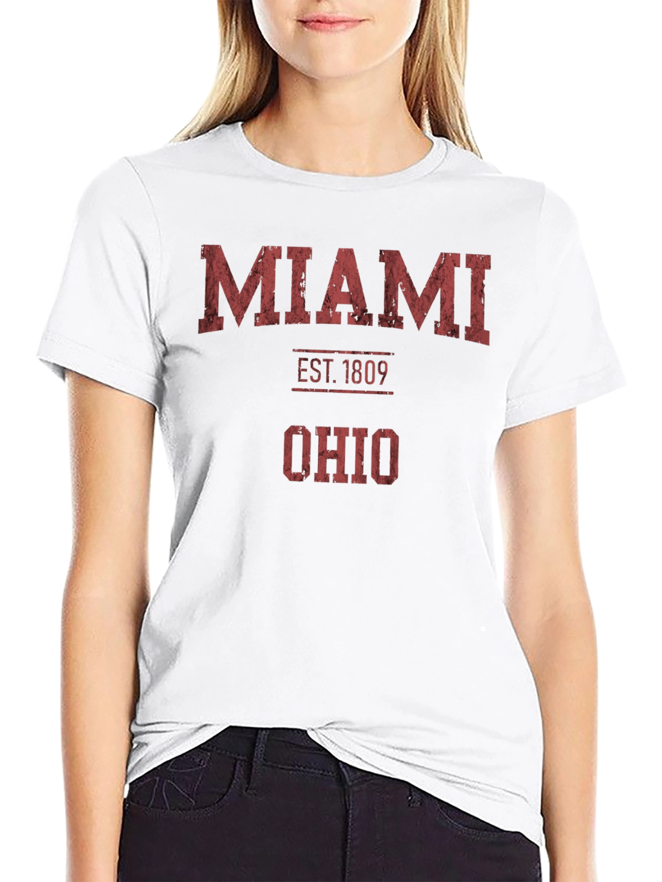 Miami Ohio Est. 1809 Graphic T-Shirt
