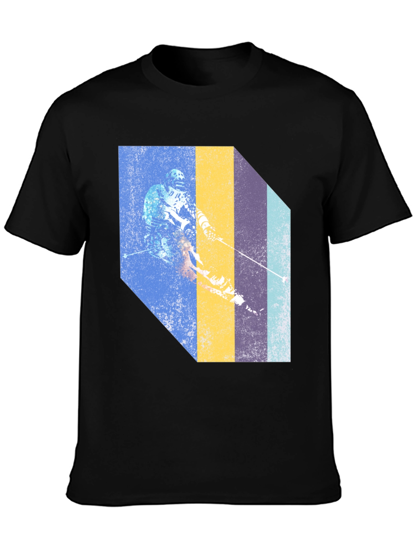 Retro Skier Graphic T-Shirt