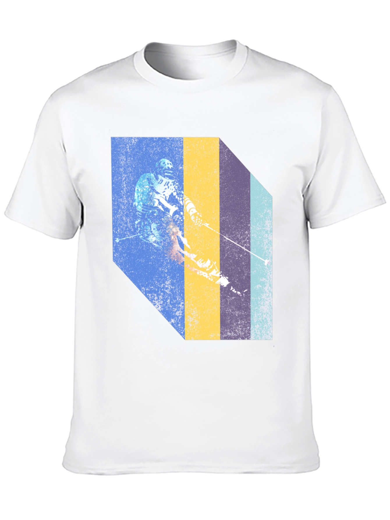Retro Skier Graphic T-Shirt