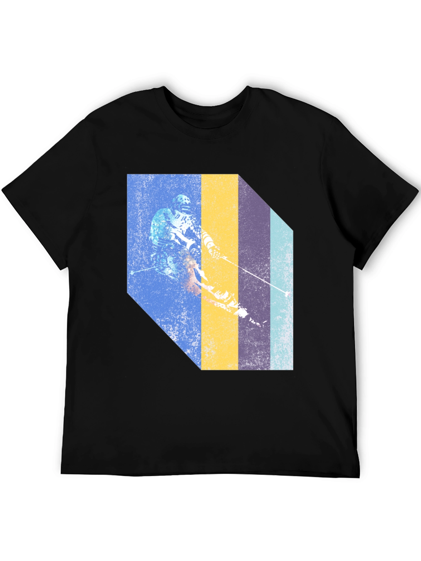 Retro Skier Graphic T-Shirt