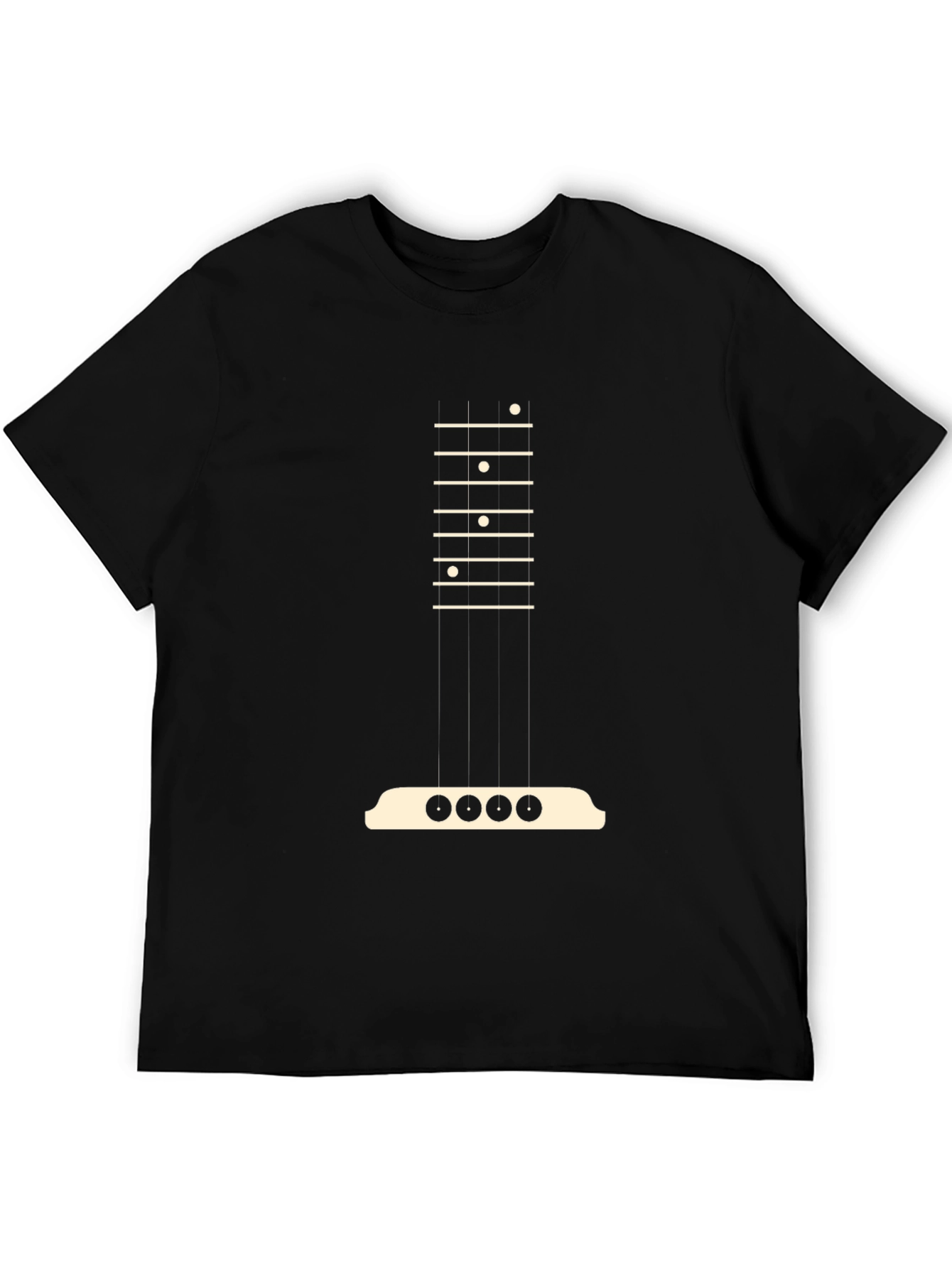 Guitar Fretboard Graphic Tee - Musician Style