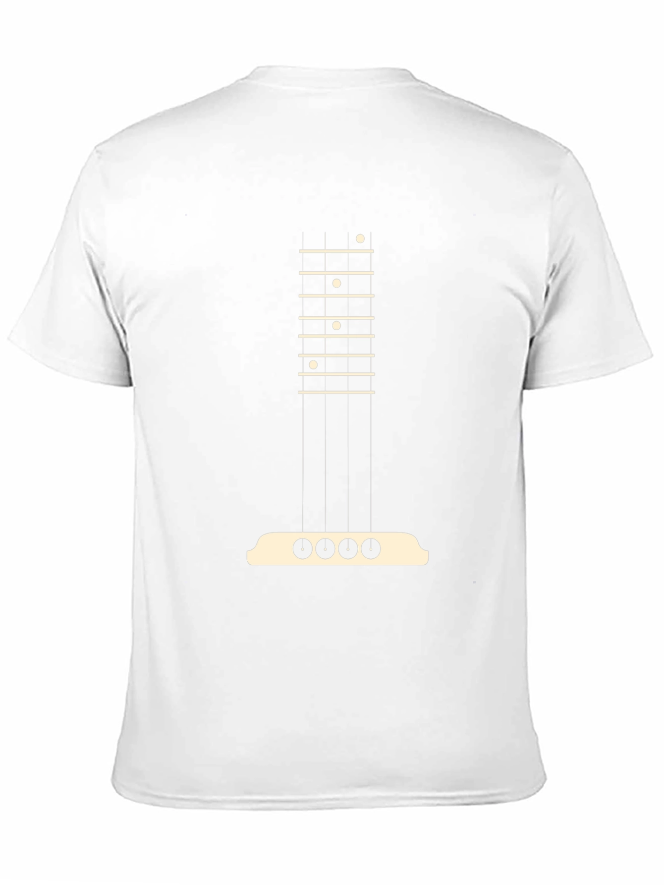 Guitar Fretboard Graphic Tee - Musician Style