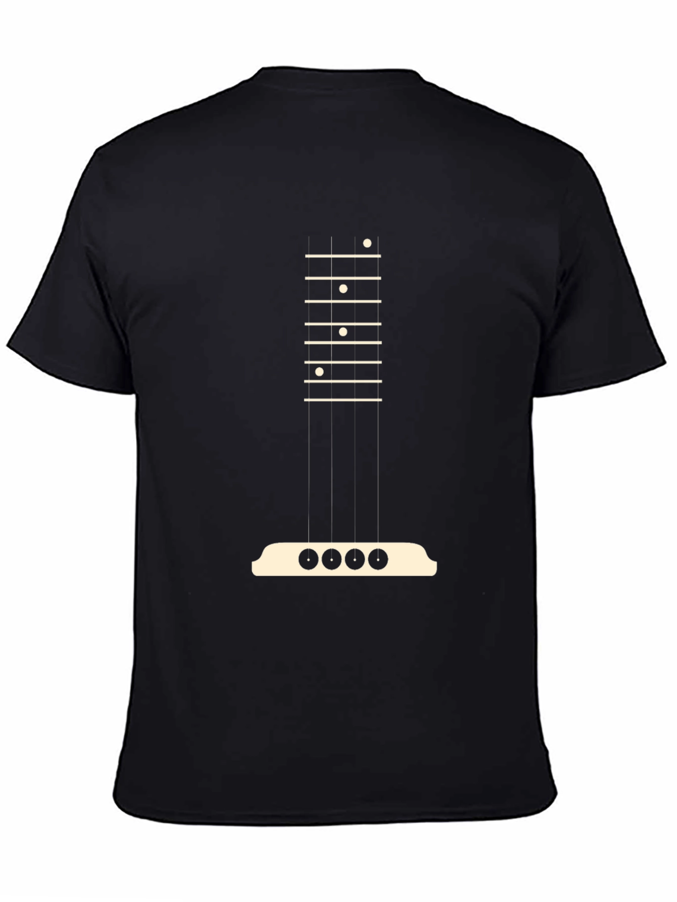 Guitar Fretboard Graphic Tee - Musician Style