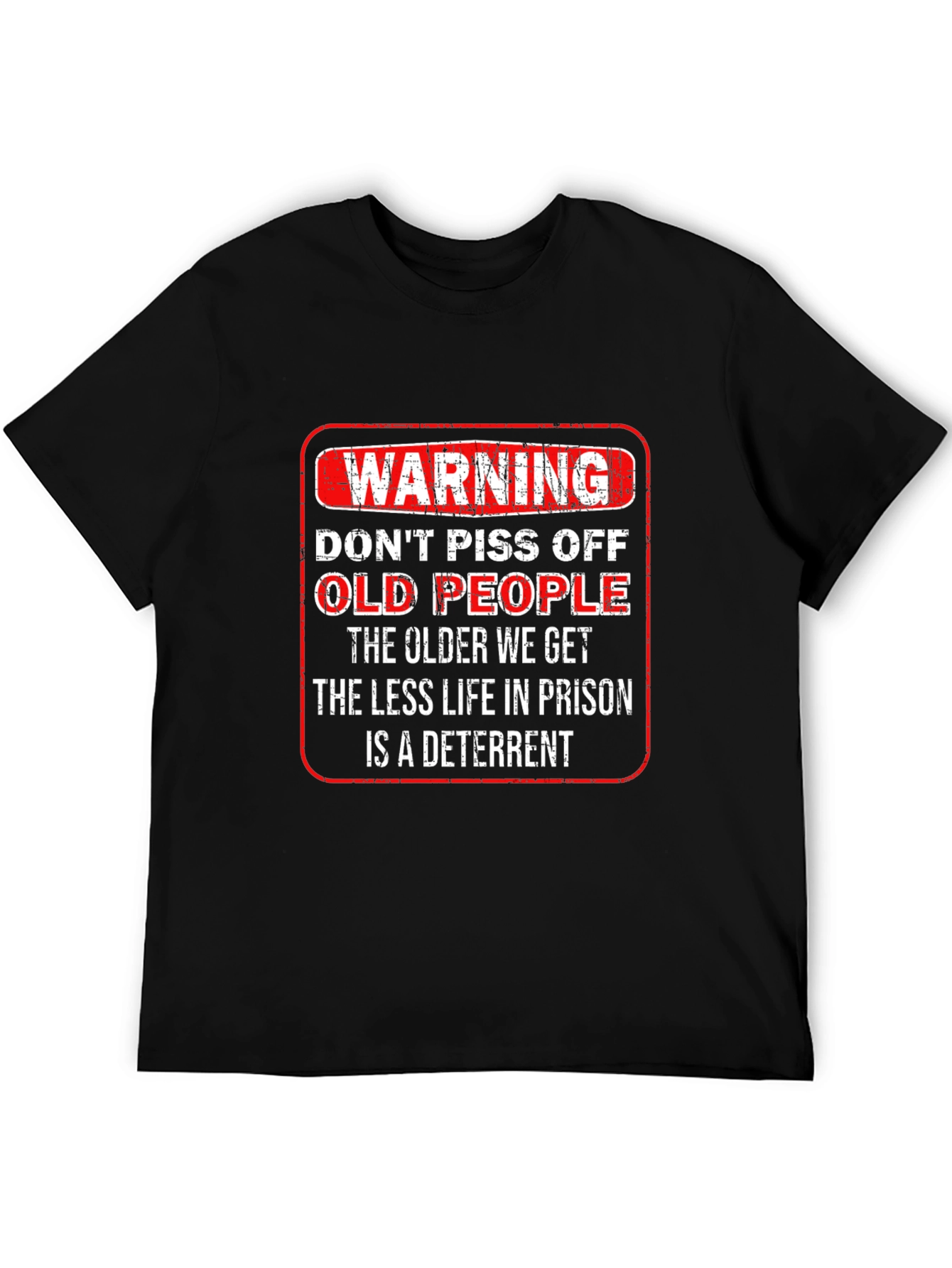 Warning Old People T-Shirt
