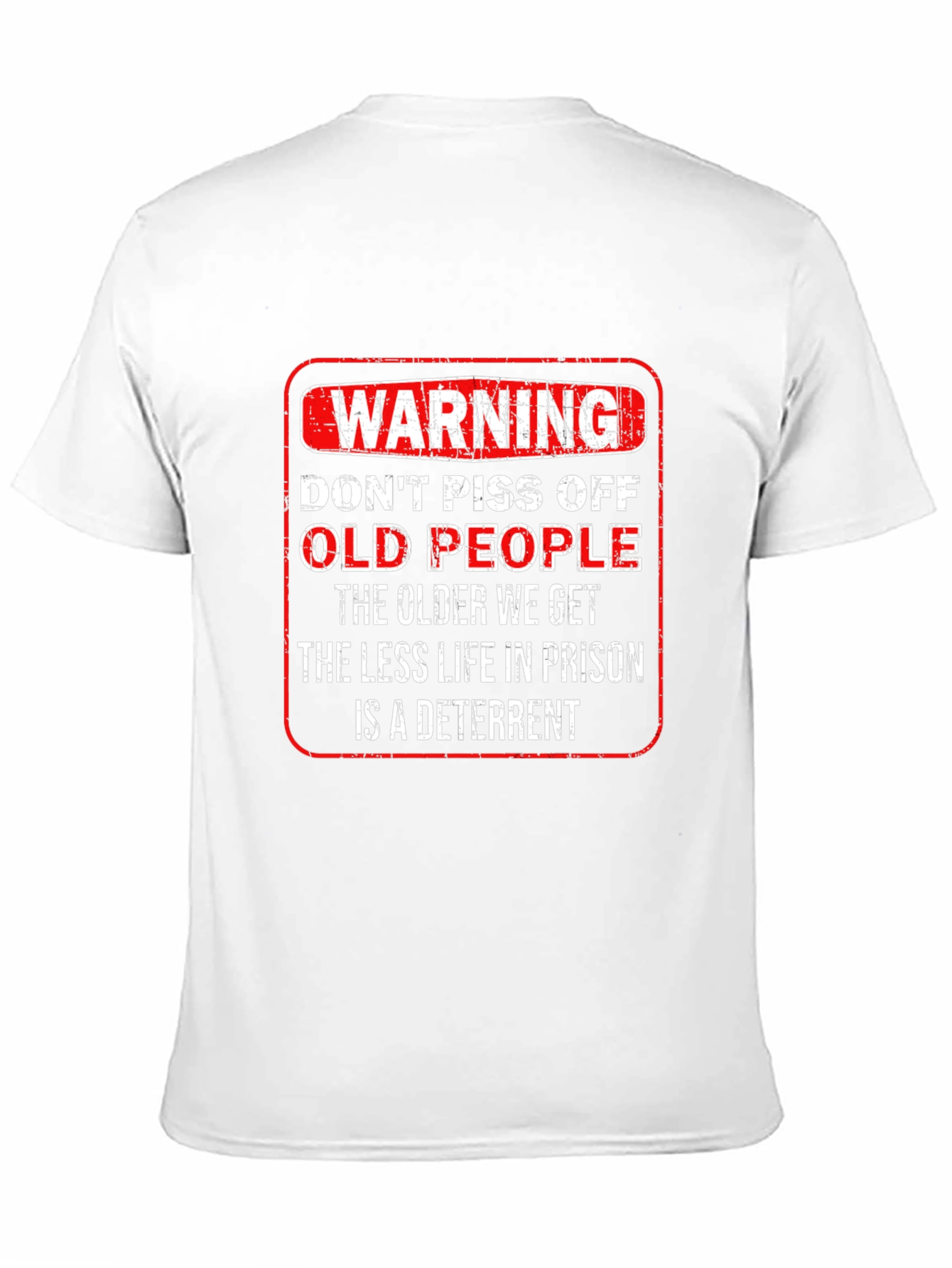 Warning Old People T-Shirt