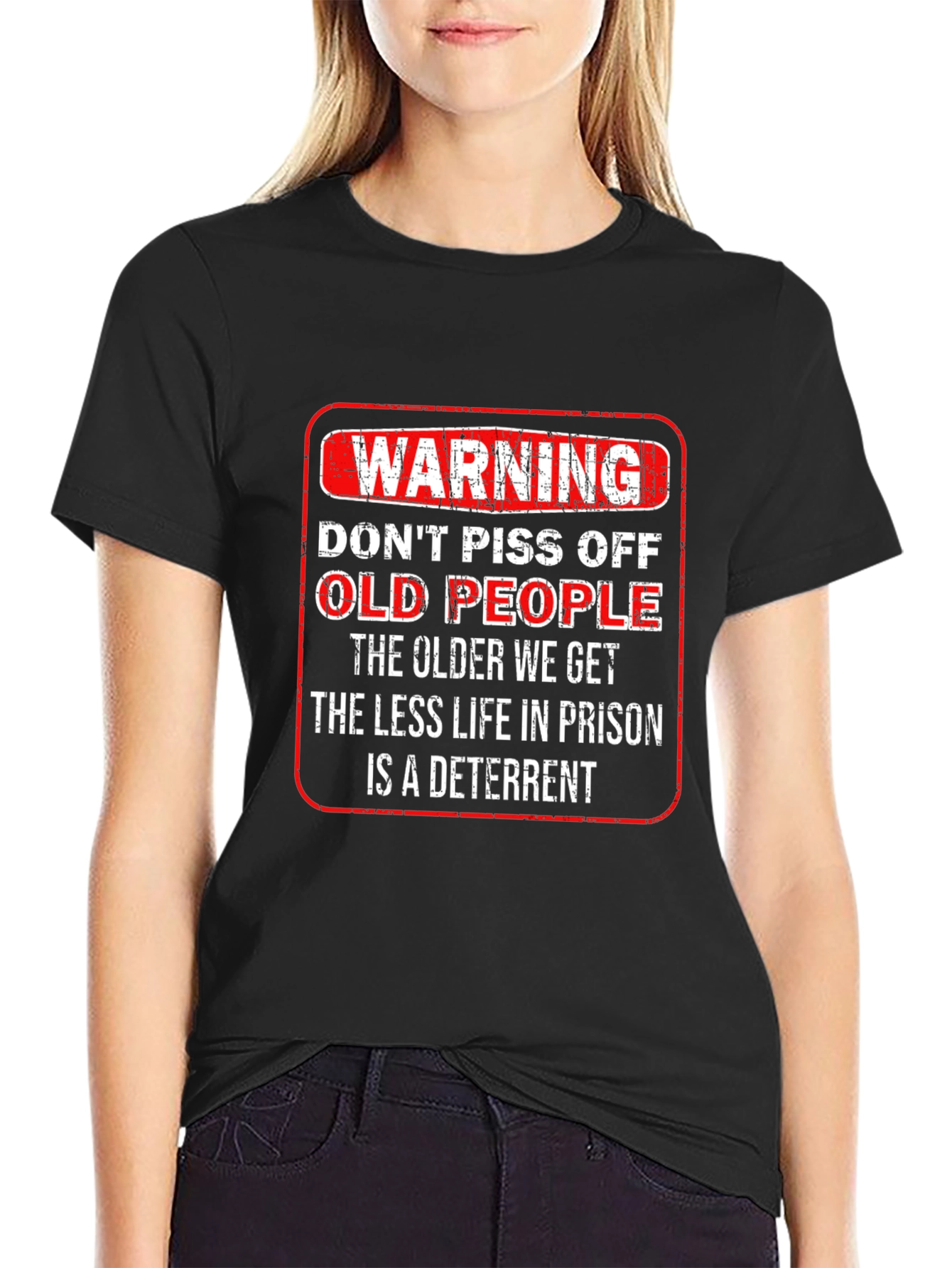 Warning Old People T-Shirt