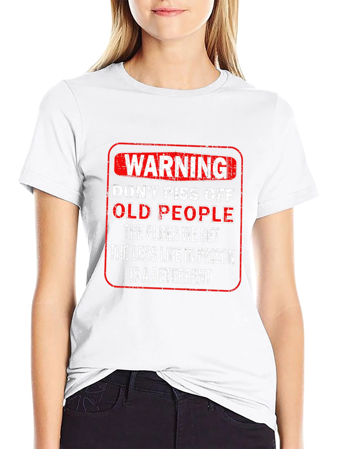 Warning Old People T-Shirt