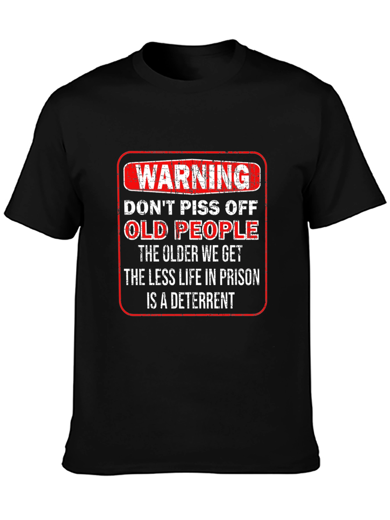 Warning Old People T-Shirt