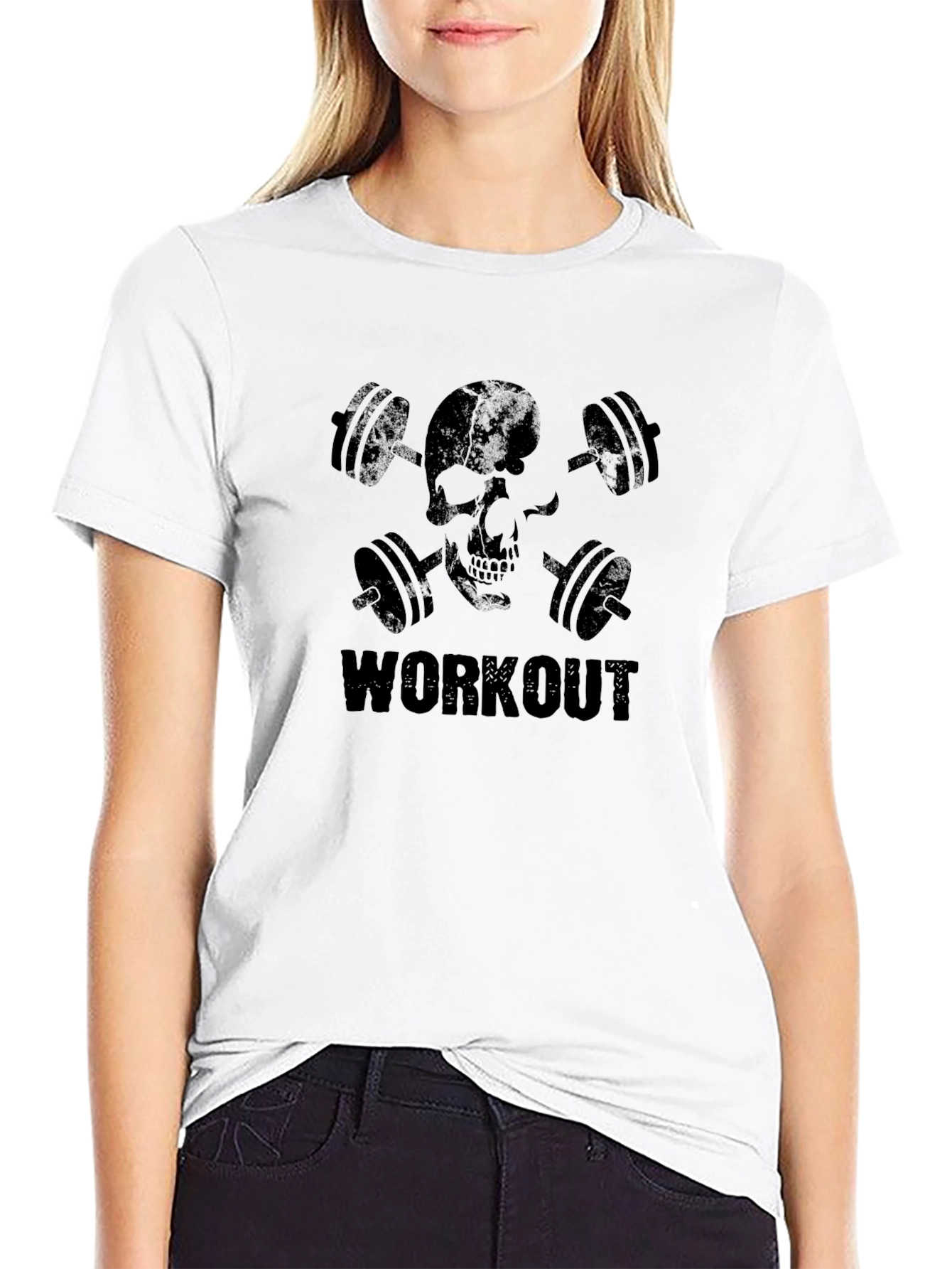 Workout Skull T-Shirt
