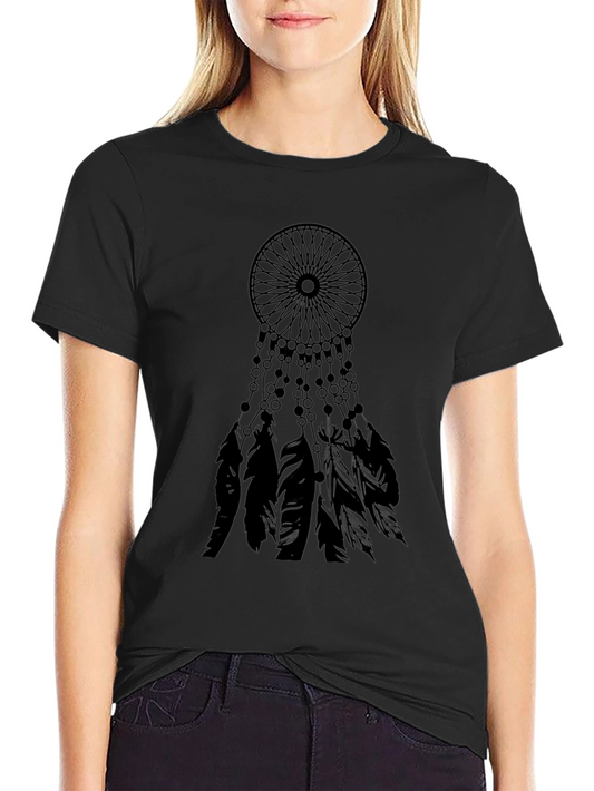 Dream Catcher Graphic Tee - Unisex Black T-Shirt