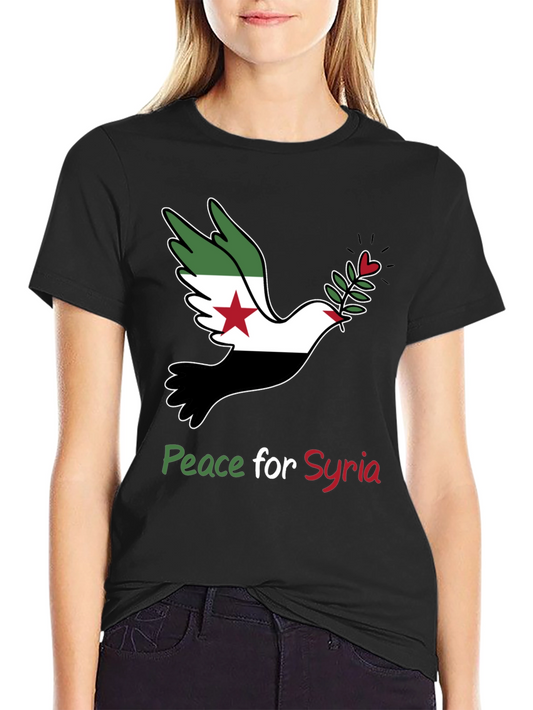 Peace for Syria Dove T-Shirt