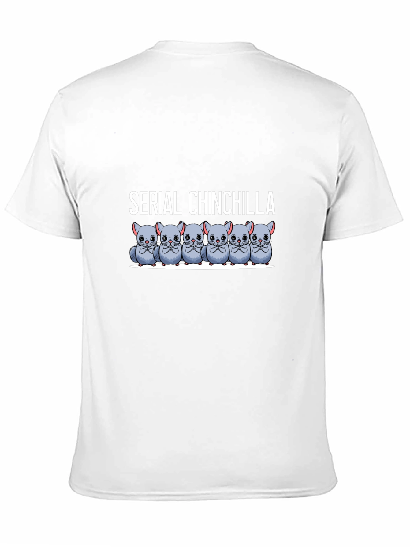 Serial Chinchilla Black T-Shirt