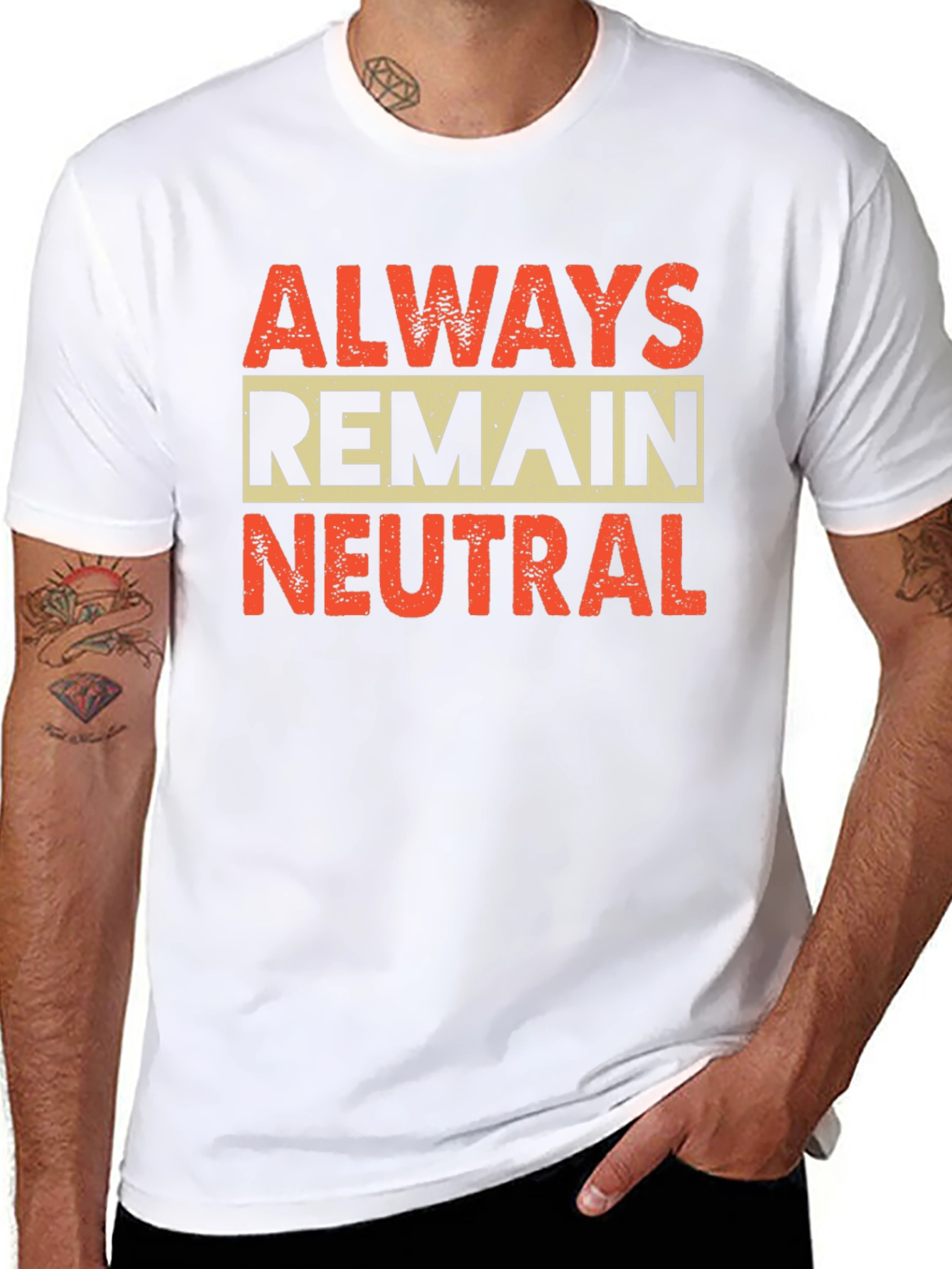 Always Remain Neutral Graphic Tee