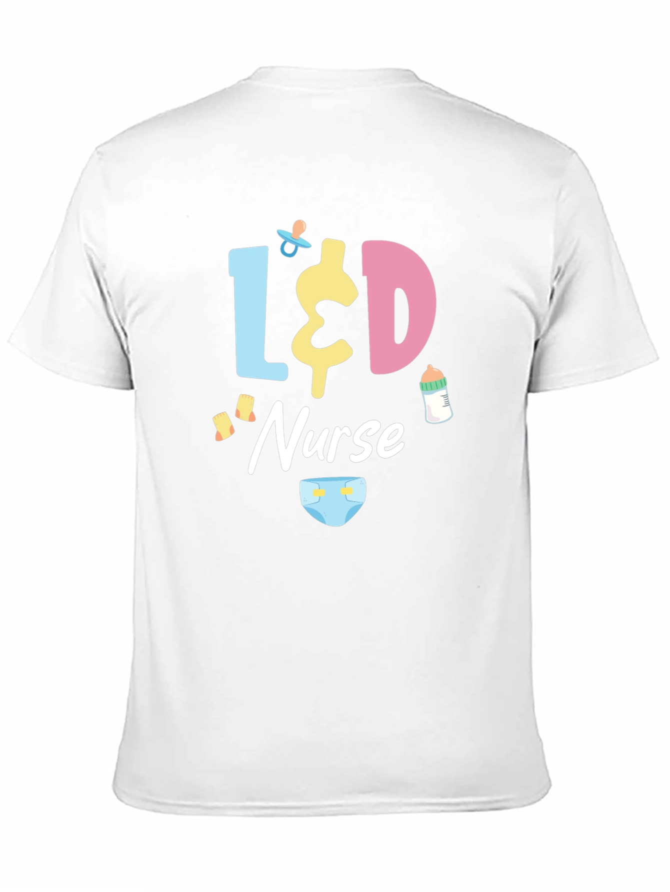 L&D Nurse T-Shirt - Black Cotton Tee