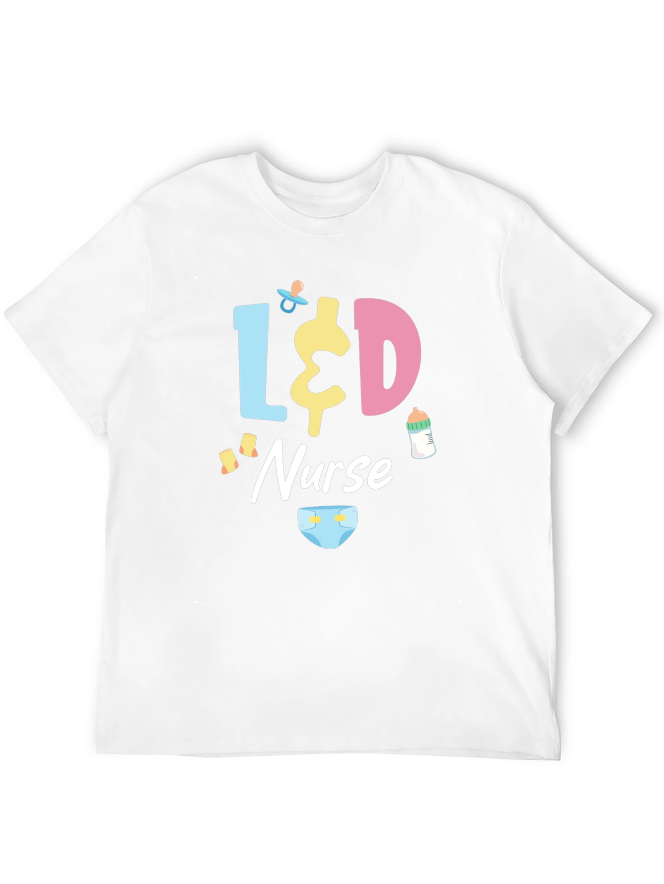 L&D Nurse T-Shirt - Black Cotton Tee