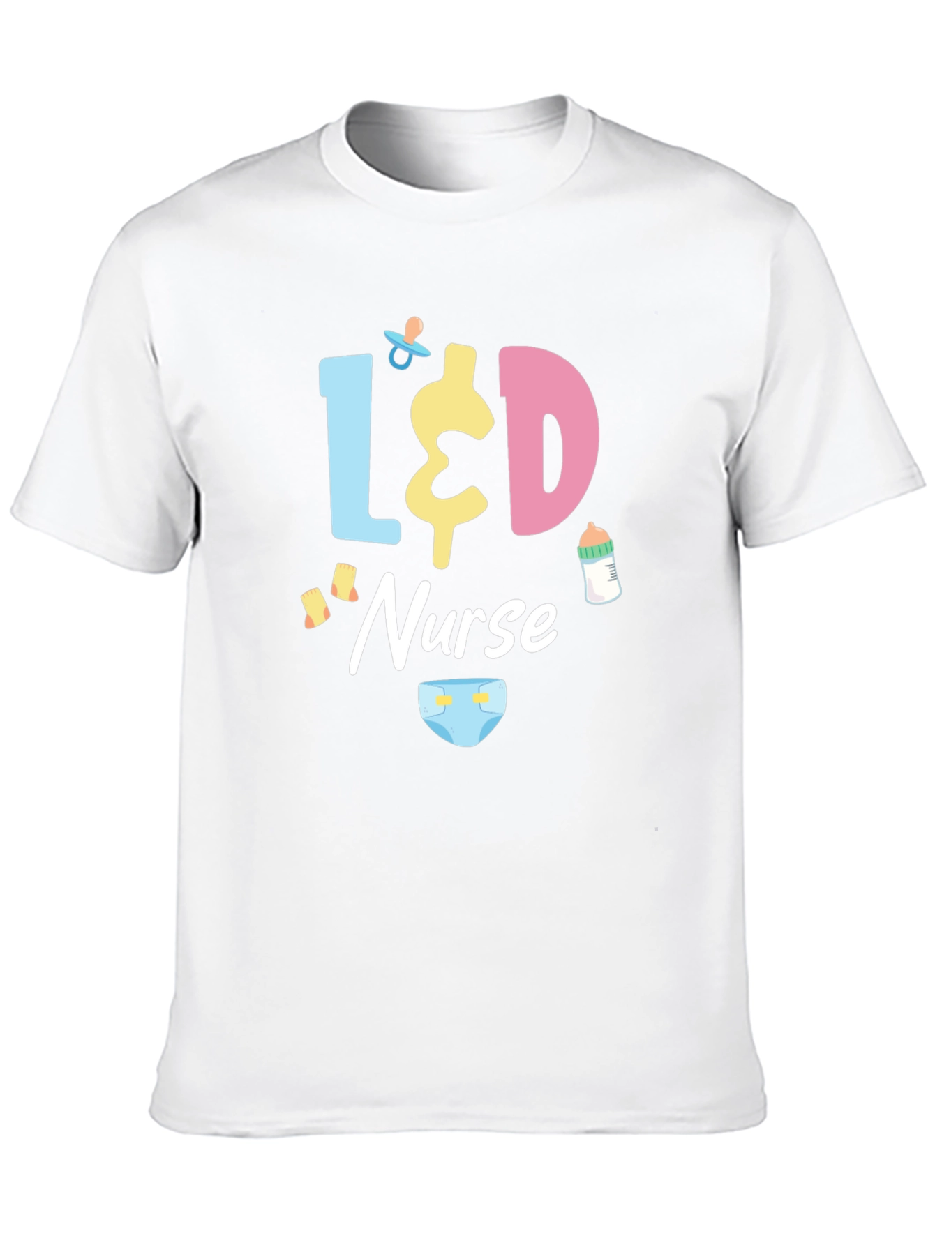 L&D Nurse T-Shirt - Black Cotton Tee