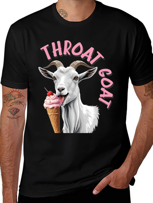 Throat Goat T-Shirt - Funny Graphic Tee