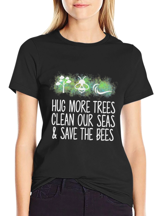 Eco-Friendly Graphic Tee - Save the Planet