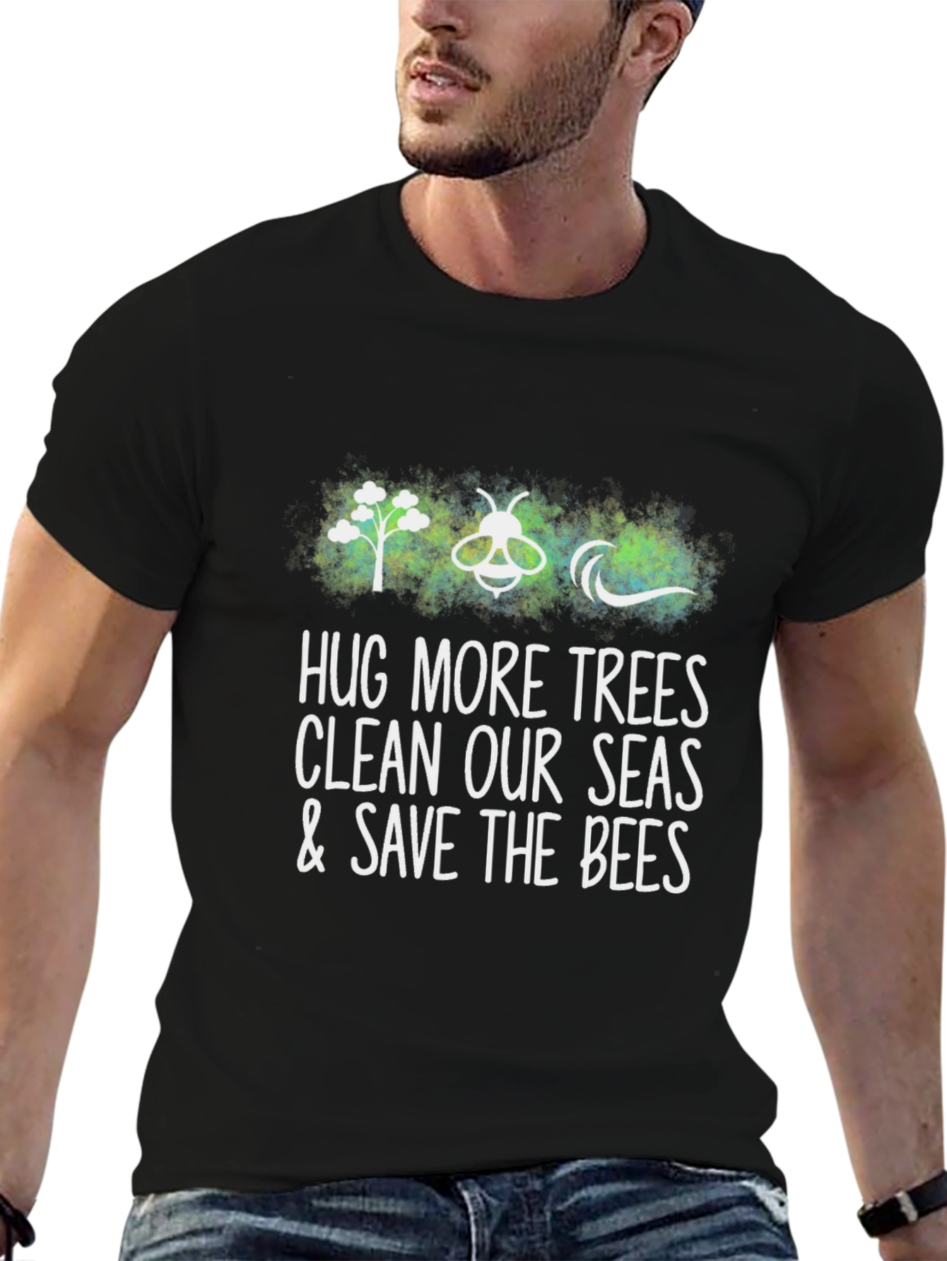 Eco-Friendly Graphic Tee - Save the Planet